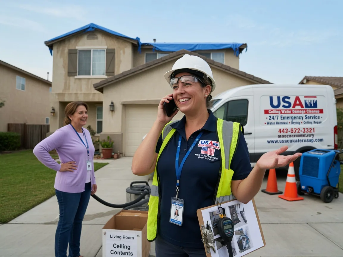 Ceiling Water Damage Restoration Orangevale, CA FAQs